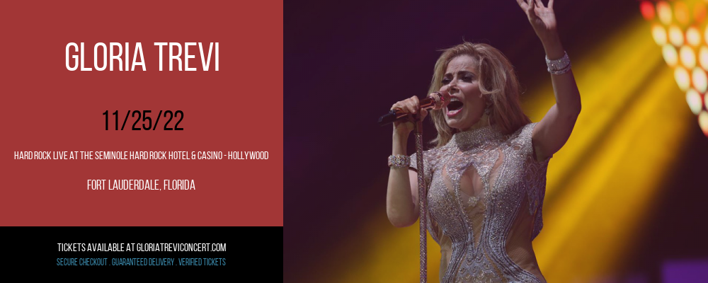 Gloria Trevi at Gloria Trevi Concerts