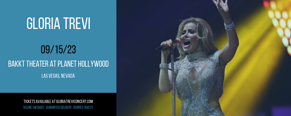 Gloria Trevi at Gloria Trevi Concerts