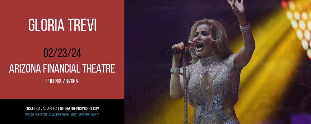 Gloria Trevi at Arizona Financial Theatre at Arizona Financial Theatre