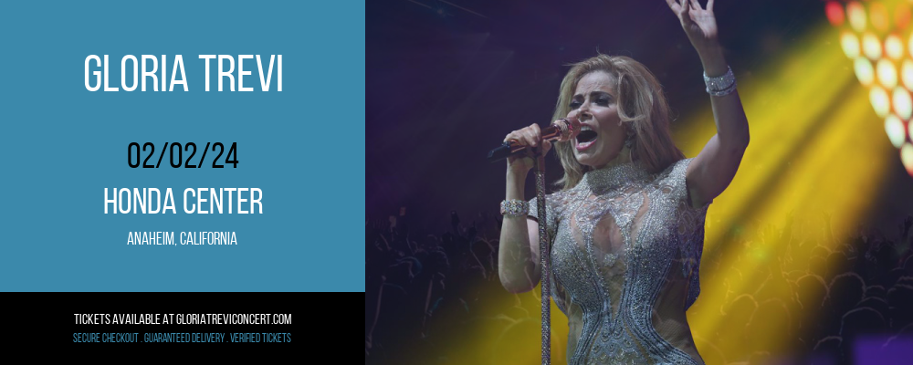 Gloria Trevi at Honda Center at Honda Center