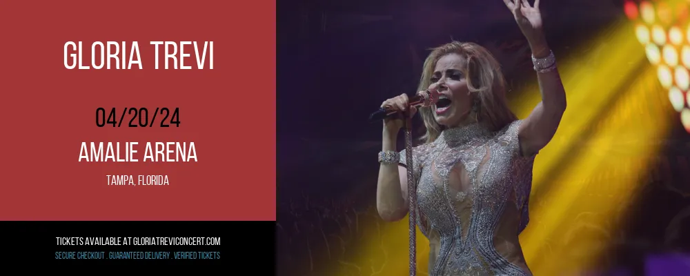 Gloria Trevi at Amalie Arena at Amalie Arena